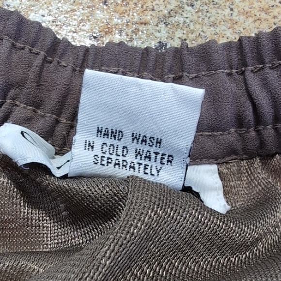 Marla Kim | Floral Orange Lightweight Boot Cut Full Length Pants Size L - Picture 13 of 13